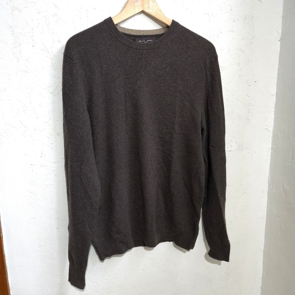 Black Brown | Men's Brown 100% cashmere Sweater